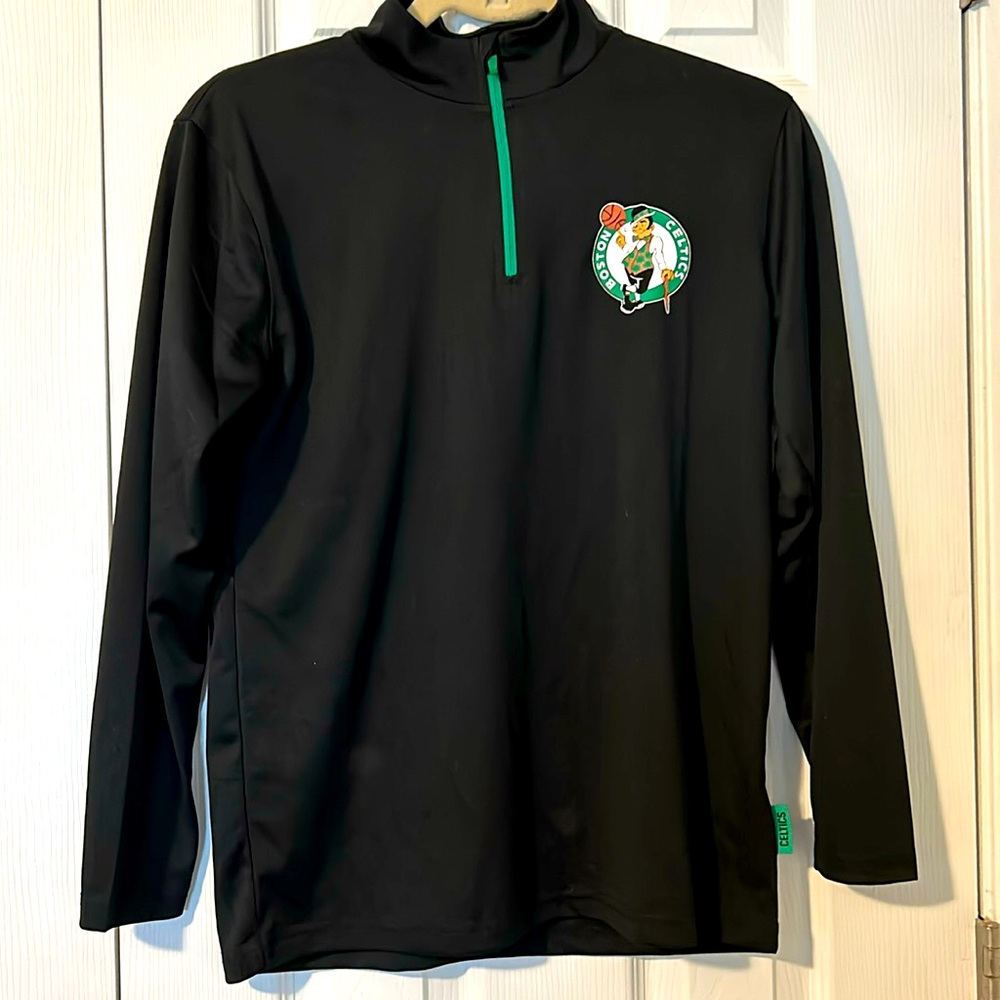 Kids Unisex Quarter Zip Celtics Jersey